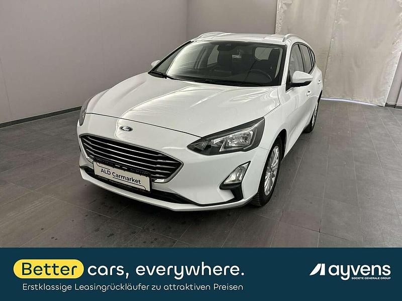 Weiß Gebraucht 2021 Ford Focus Titanium Kombi | 14.980 € (Superpreis) - Bild 1/4
