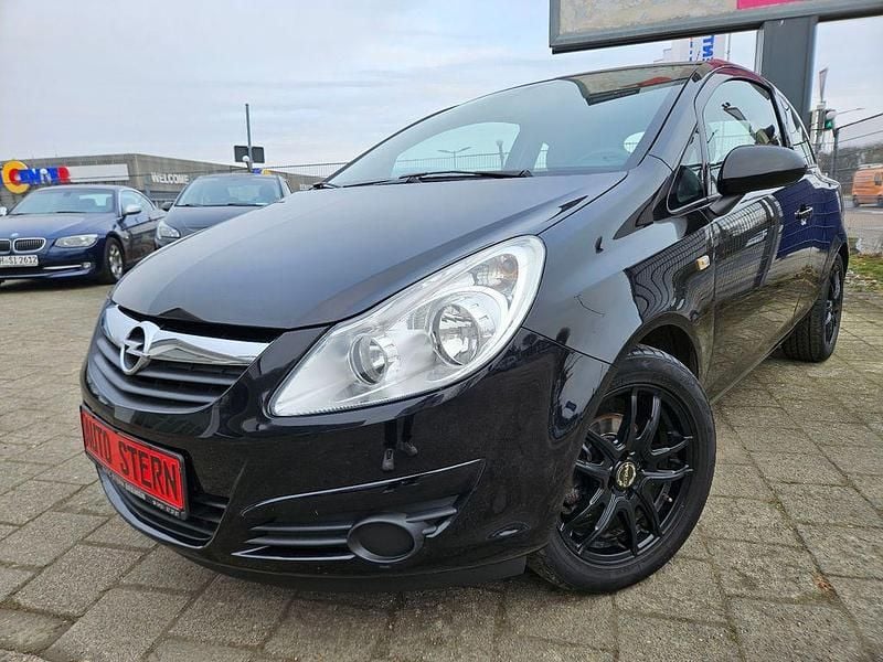 Schwarz Gebraucht 2009 Opel Corsa Edition Kleinwagen | 3.495 € (Fairer Preis) - Bild 1/4