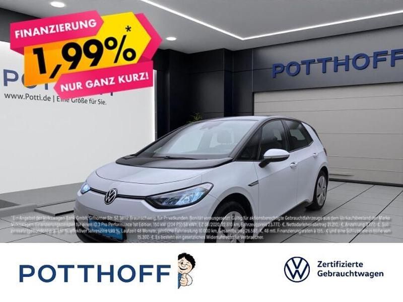 Gebraucht VW ID.3 Pure 110 kW (150 PS) 2021 Weiss Kleinwagen