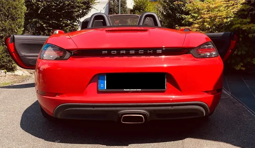 Gebraucht Porsche Boxster Chrono 299 PS (219 kW) 2021 Rot Cabrio