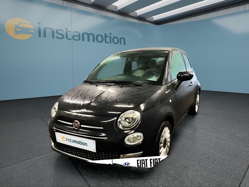 Schwarz Gebraucht 2021 Fiat 500C Cabrio | 13.399 € (Fairer Preis) - Bild 1/4