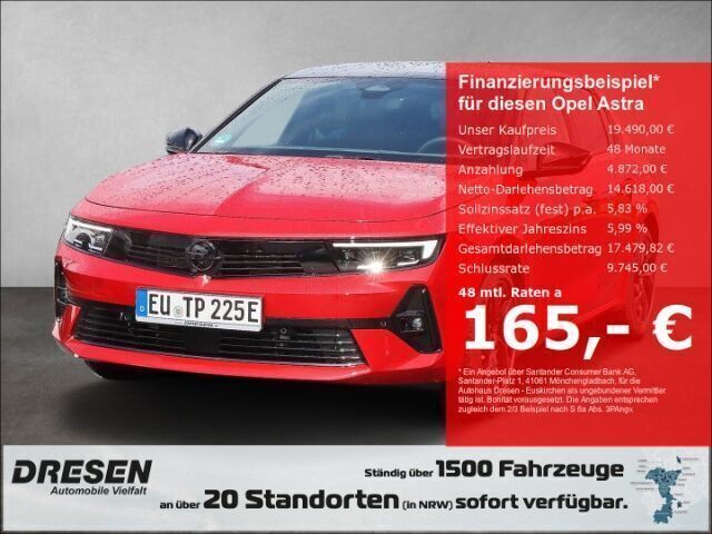 Metallic) (rot Gebraucht 2022 Opel Astra GS Line Limousine | 19.790 € (Superpreis) - Bild 1/4