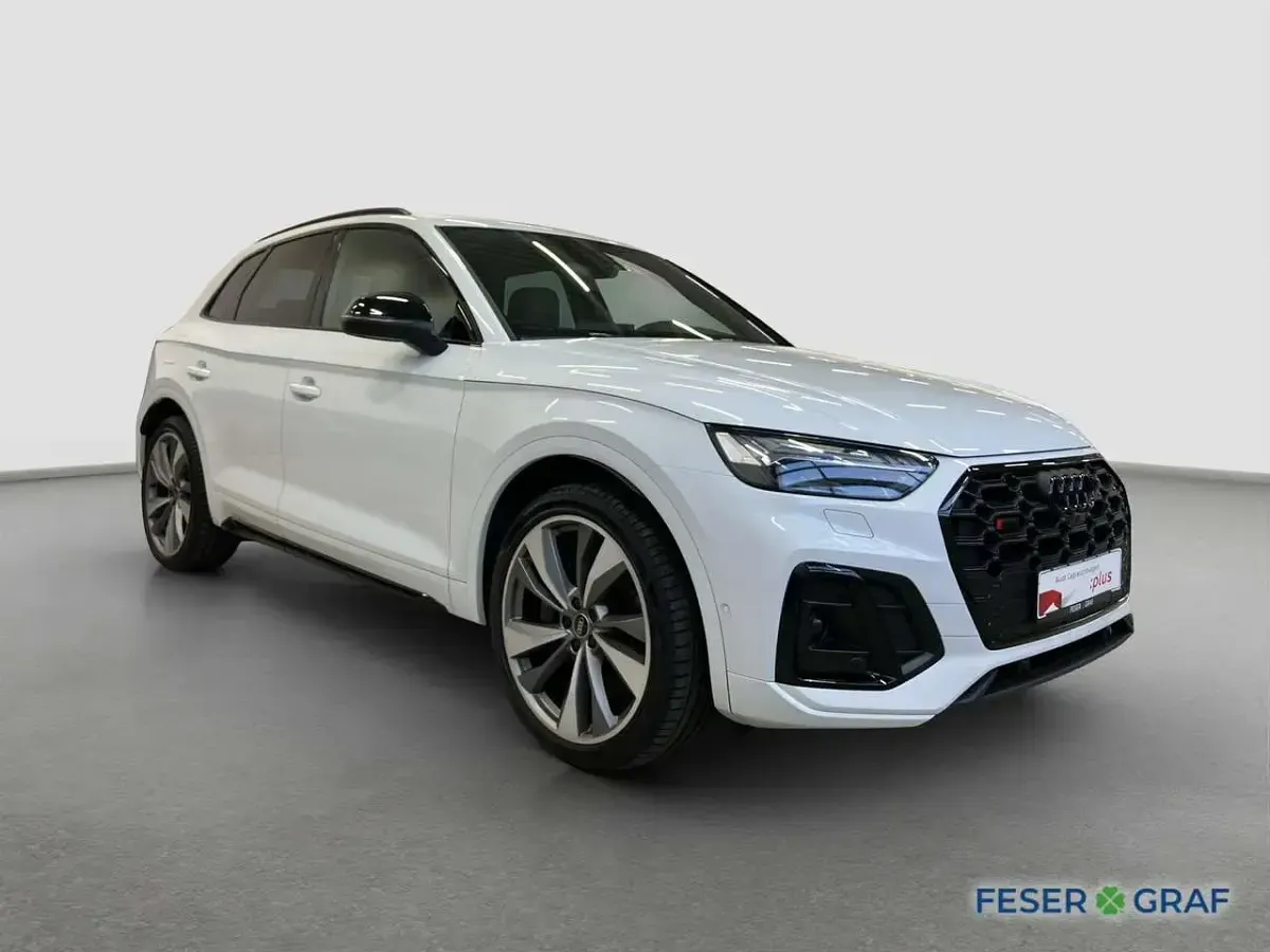 Gebraucht Audi SQ5 Ambiente 341 PS (250 kW) 2024 Gletscherweiß metallic SUV