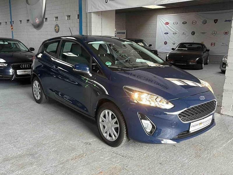 Blau Gebraucht 2017 Ford Fiesta Kleinwagen | 6.990 € (Fairer Preis) - Bild 1/4