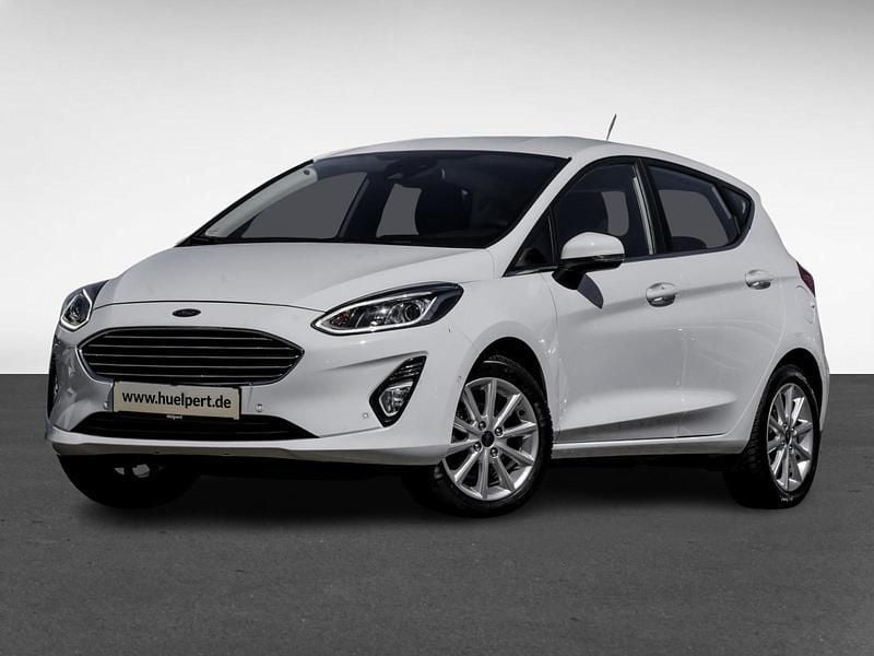Weiß Gebraucht 2019 Ford Fiesta Titanium Kleinwagen | 11.765 € (Guter Preis) - Bild 1/2