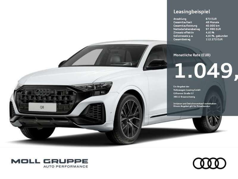 Gletscherweiss metallic Neu 2025 Audi Q8 Ambiente SUV | 97.990 € - Bild 1/2