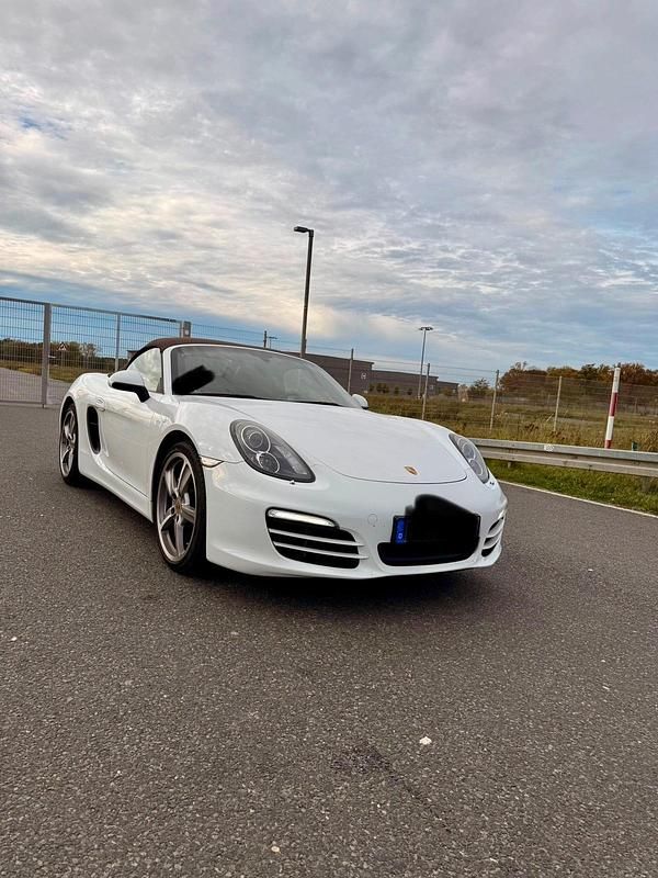 Gebraucht Porsche Boxster 265 PS (194 kW) 2014 Weiß Cabrio