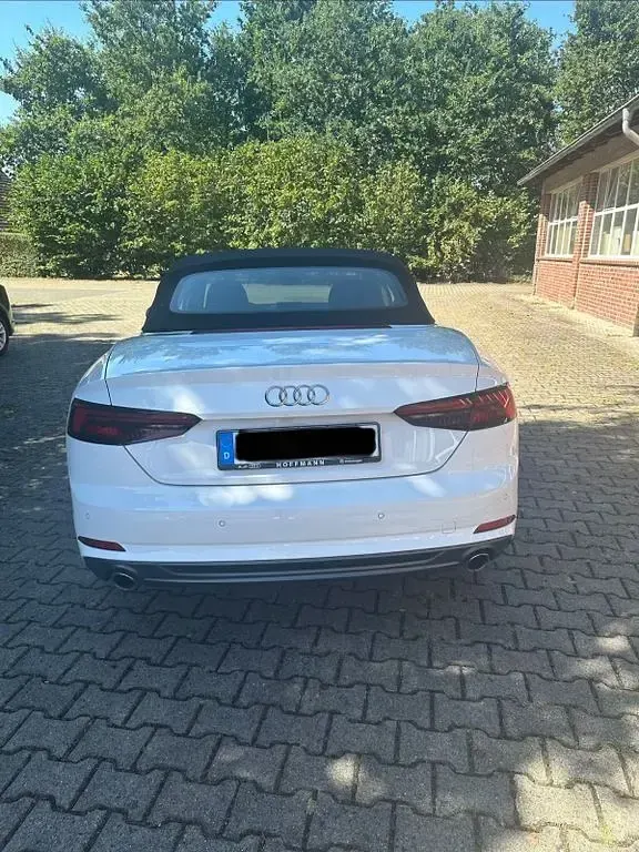 Gebraucht Audi A5 Cabriolet S-Line 190 PS (139 kW) 2019 Weiß Cabrio