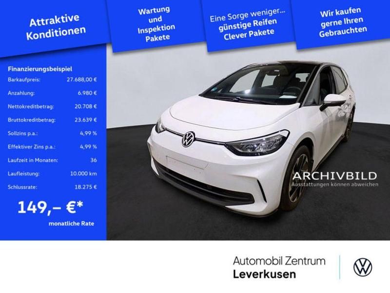 Gletscher weiss Gebraucht 2024 VW ID.3 Pro Kleinwagen | 27.688 € (Superpreis) - Bild 1/4
