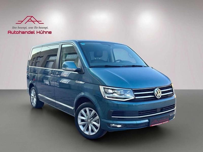 Second-hand VW Multivan 204 CP (150 kW) 2018 Verde Monovolum