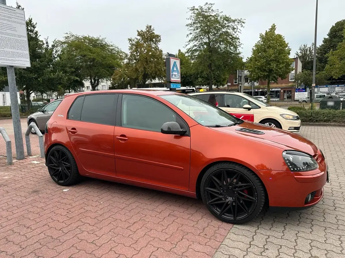 Gebraucht VW Golf V Goal 103 PS (75 kW) 2006 Orange Kleinwagen