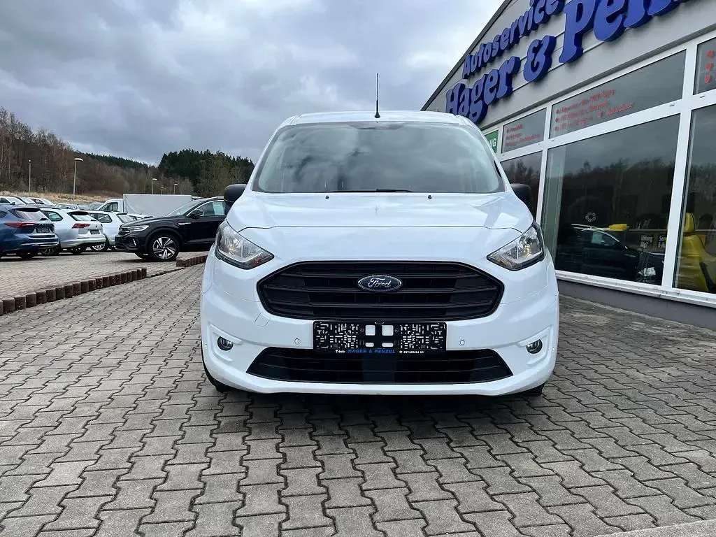 Gebraucht Ford Transit Connect 101 PS (74 kW) 2021 Weiß Van / Kleinbus
