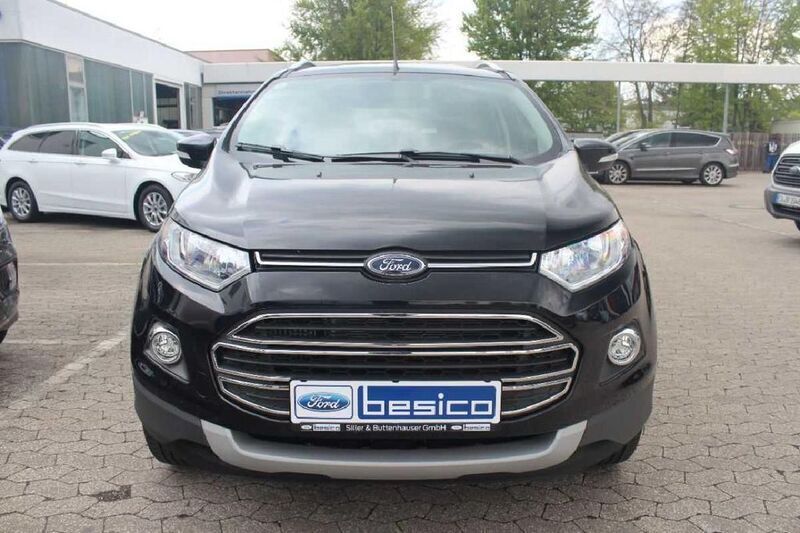 Gebraucht Ford Ecosport Titanium 125 PS (91 kW) 2015 Panther schwarz metallic SUV