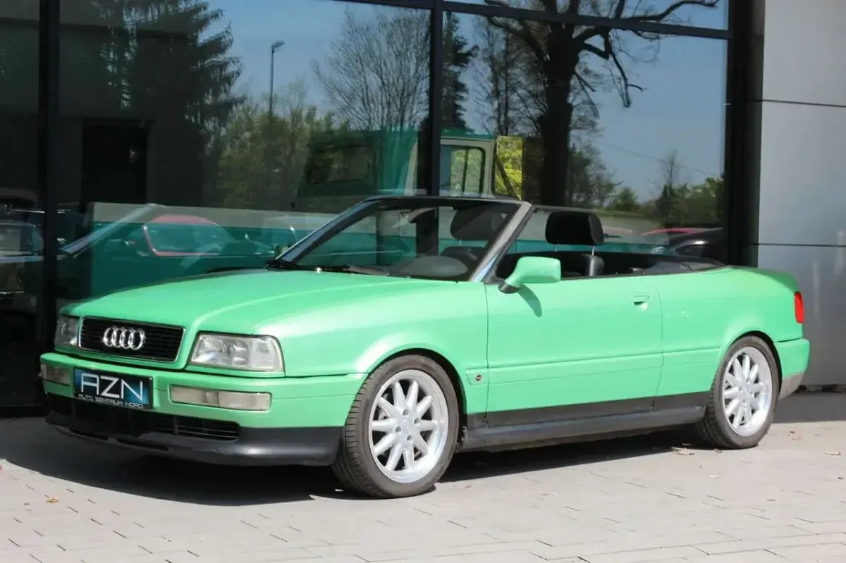 Gebraucht Audi 80 Sport 150 PS (110 kW) 1996 Grün Cabrio