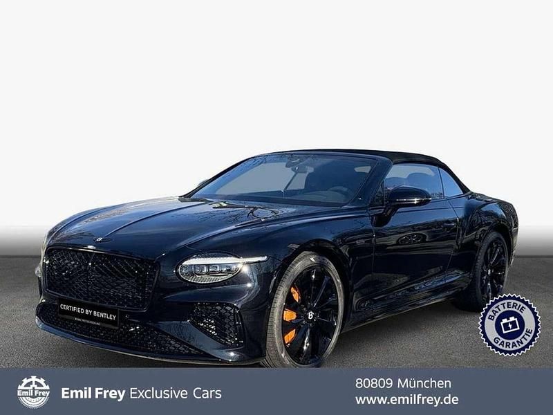 Ny Bentley Continental 519 HK (381 kW) 2025 Sort Cabriolet