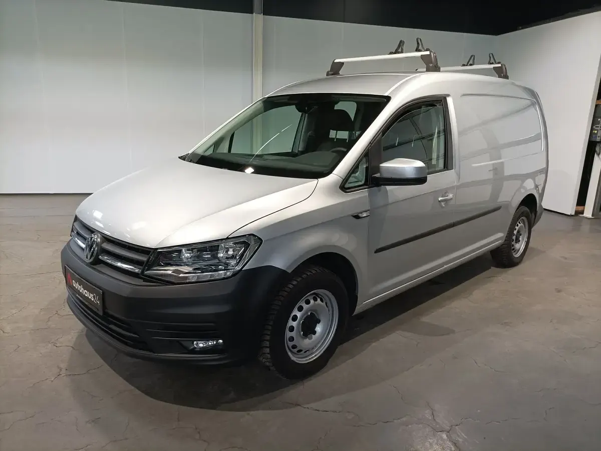 Gebraucht VW Caddy Maxi Trendline 110 PS (80 kW) 2020 Silber Van / Kleinbus