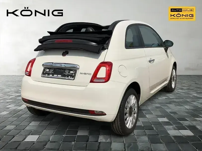 Gebraucht Fiat 500C 69 PS (50 kW) 2023 Weiß Cabrio