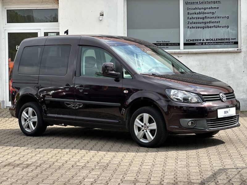 Gebraucht VW Caddy Trendline 102 PS (75 kW) 2011 Schwarz Van / Kleinbus