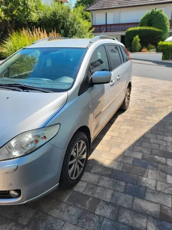 Gebraucht Mazda 5 Exclusive 146 PS (107 kW) 2007 Silber Van / Kleinbus