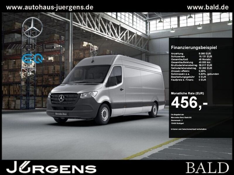Silber Gebraucht 2024 Mercedes Sprinter Van | 40.328 € (Fairer Preis) - Bild 1/2