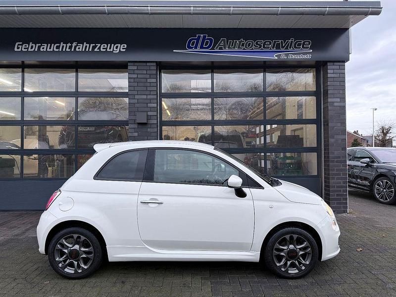 Weiß Gebraucht 2015 Fiat 500S S Kleinwagen | 7.490 € (Fairer Preis) - Bild 1/4