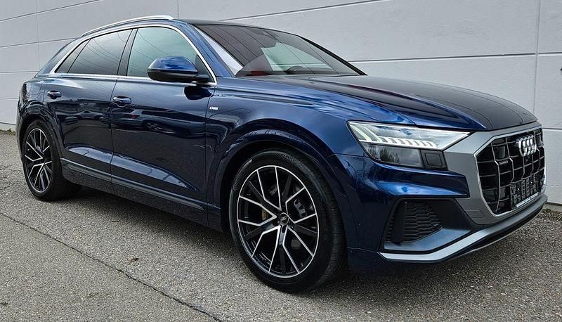 Gebraucht Audi Q8 S-Line 286 PS (210 kW) 2018 Blau SUV