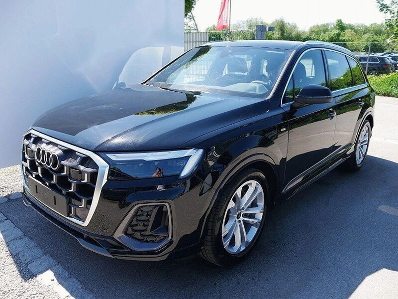 Schwarz Neu 2025 Audi Q7 S-Line SUV | 81.849 € (Fairer Preis) - Bild 1/4