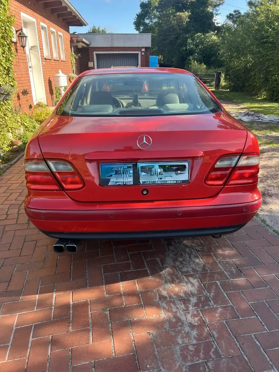 Gebraucht Mercedes CLK320 218 PS (160 kW) 1999 Rot Coupé