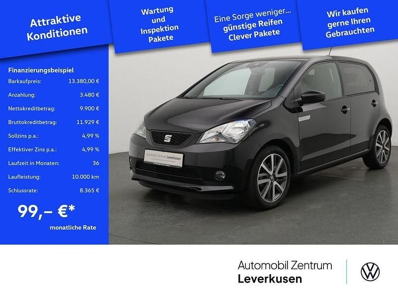 Deep black Gebraucht 2021 Seat Mii Electric Kleinwagen | 13.380 € (Fairer Preis) - Bild 1/4