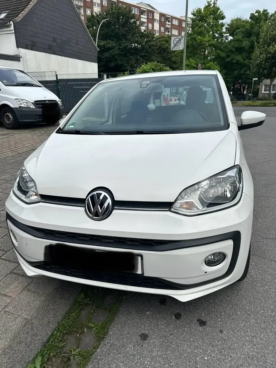 Gebraucht VW up! 60 PS (44 kW) 2017 Weiß Kleinwagen