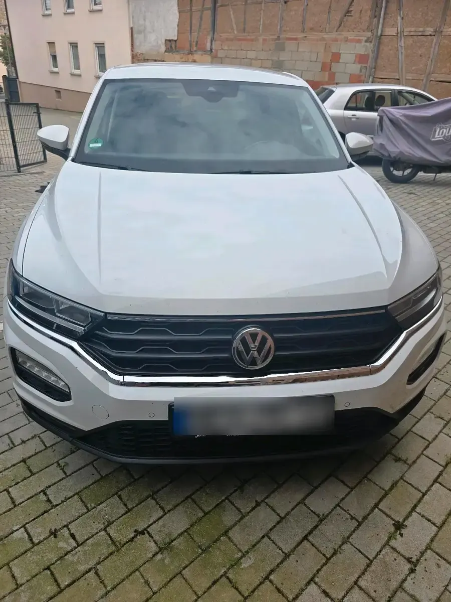 Gebraucht VW T-Roc 116 PS (85 kW) 2018 Weiß SUV