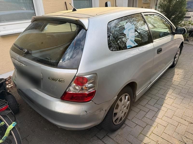 Gebraucht Honda Civic 90 PS (66 kW) 2004 Silber Kleinwagen