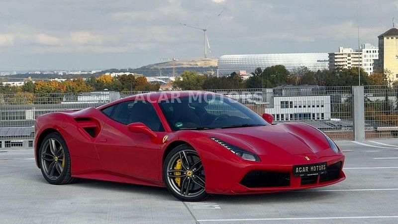 Rot Gebraucht 2017 Ferrari 488 Coupé | 229.000 € (Superpreis) - Bild 1/4