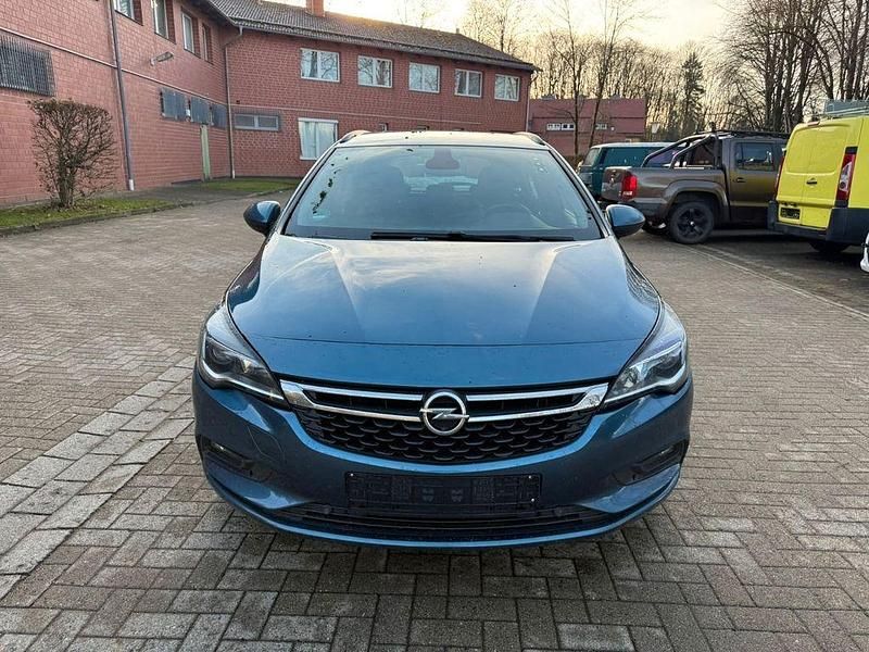 Gebraucht Opel Astra Edition 110 PS (80 kW) 2016 Blau Kombi