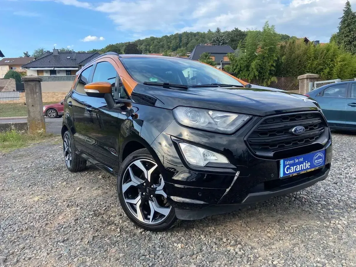Gebraucht Ford Ecosport ST-Line 140 PS (102 kW) 2018 Iridiumschwarz metallic SUV