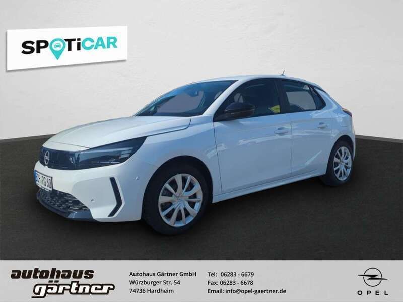 Lack weiss banquise/typ aussen Gebraucht 2025 Opel Corsa Edition Kleinwagen | 19.490 € (Fairer Preis) - Bild 1/4