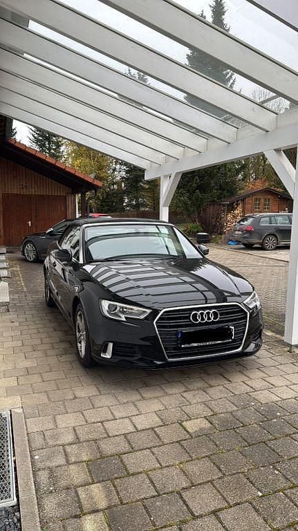 Schwarz Gebraucht 2020 Audi A3 Cabriolet Sport Cabrio | 20.000 € (Fairer Preis) - Bild 1/4