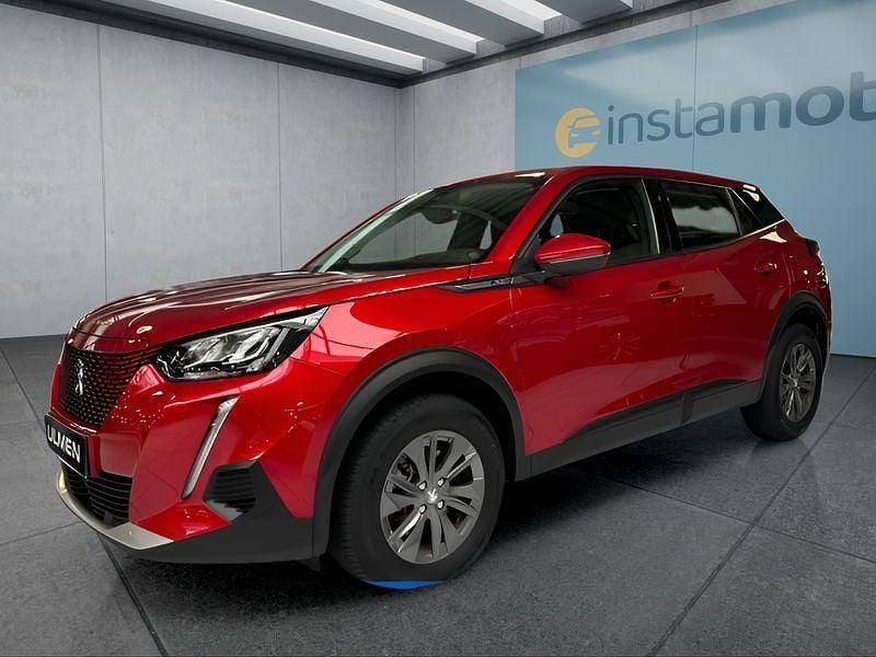 Rot Gebraucht 2022 Peugeot e-2008 Active SUV | 18.399 € (Fairer Preis) - Bild 1/4