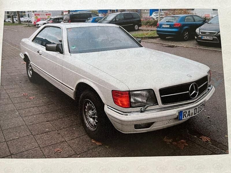 Weiß Gebraucht 1985 Mercedes 500 Coupé | 27.000 € - Bild 1/4