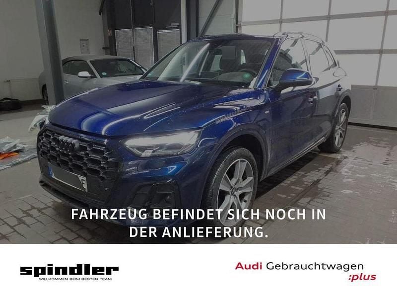 Gebraucht Audi Q5 S-Line 367 PS (269 kW) 2022 Navarrablau metallic SUV