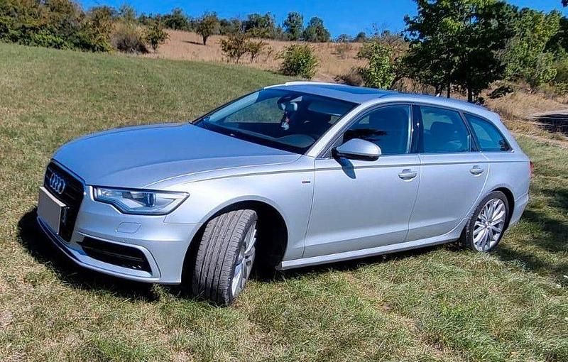 Grau Gebraucht 2014 Audi A6 S-Line Kombi | 9.500 € (Guter Preis) - Bild 1/4