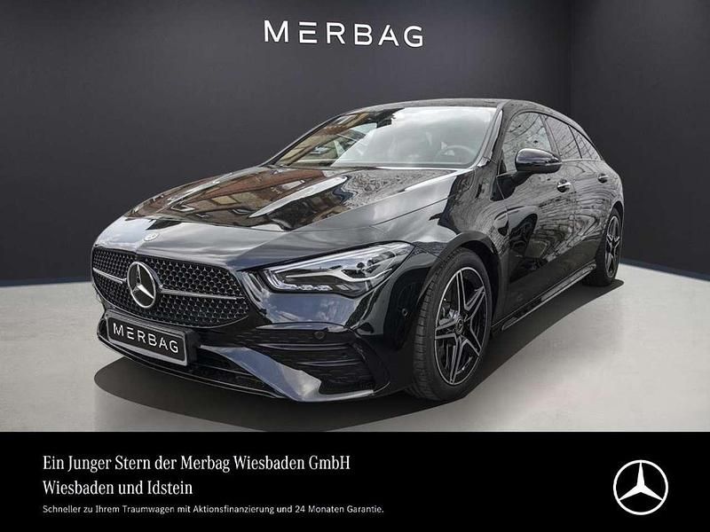 Kosmosschwarz Gebraucht 2024 Mercedes CLA200 AMG Line Premium Kombi | 34.950 € (Etwas zu teuer) - Bild 1/4