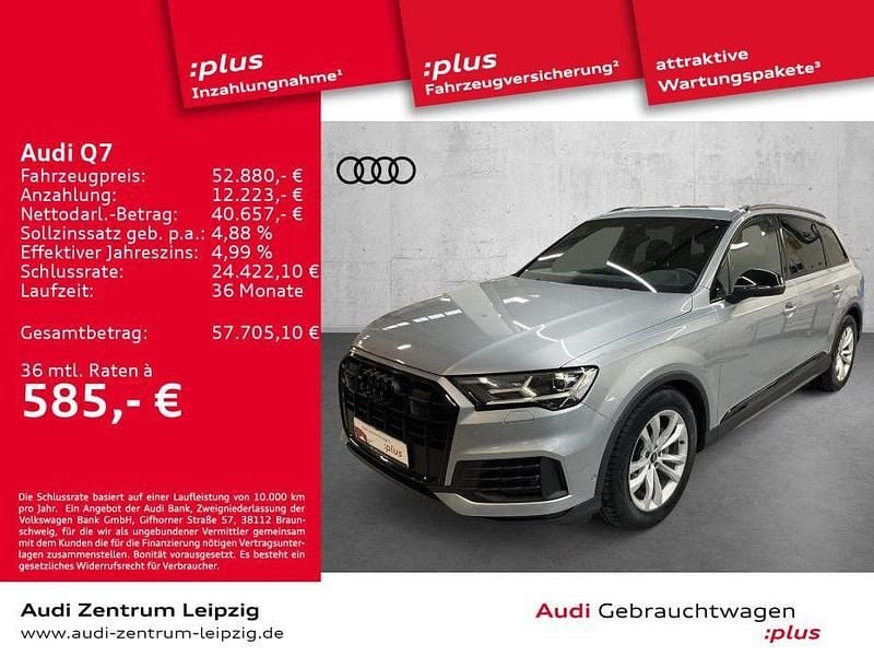 Gebraucht Audi Q7 Ambiente 231 PS (169 kW) 2023 Satellitsilber metallic SUV