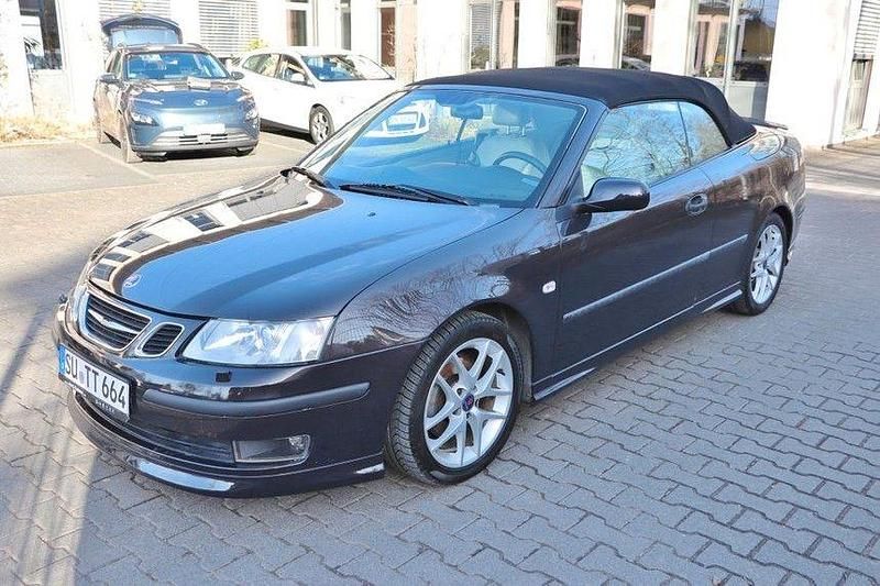 Schwarz Gebraucht 2004 Saab 9-3 Cabriolet Aero Cabrio | 9.500 € (Guter Preis) - Bild 1/4