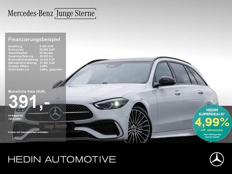 Weiß Gebraucht 2024 Mercedes C300 AMG Kombi | 46.500 € (Etwas zu teuer) - Bild 1/4