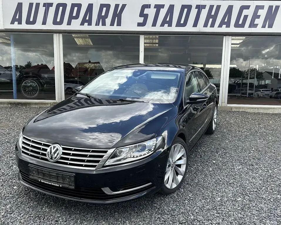 Używany VW CC Highline 177 KM (130 kW) 2014 Czarny Sedan/Limuzyna