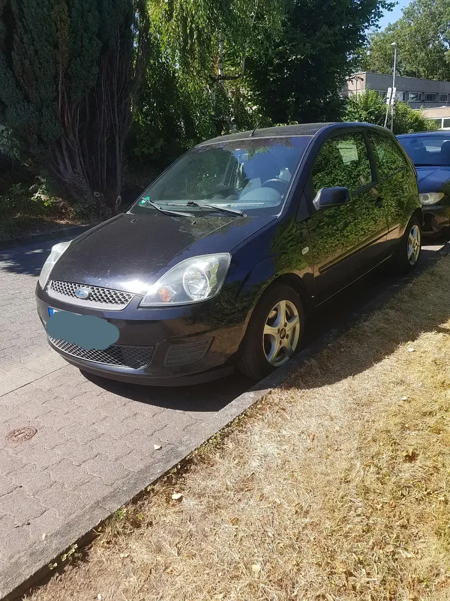 Gebraucht Ford Fiesta 60 PS (44 kW) 2008 Schwarz Kleinwagen