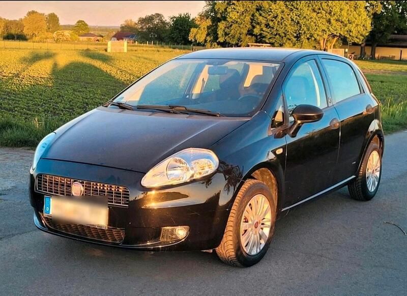 Schwarz Gebraucht 2007 Fiat Punto Kleinwagen | 3.499 € (Teuer) - Bild 1/4
