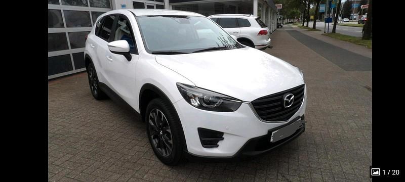 Weiß Gebraucht 2015 Mazda CX-5 Exclusive-Line SUV | 7.999 € (Superpreis) - Bild 1/4