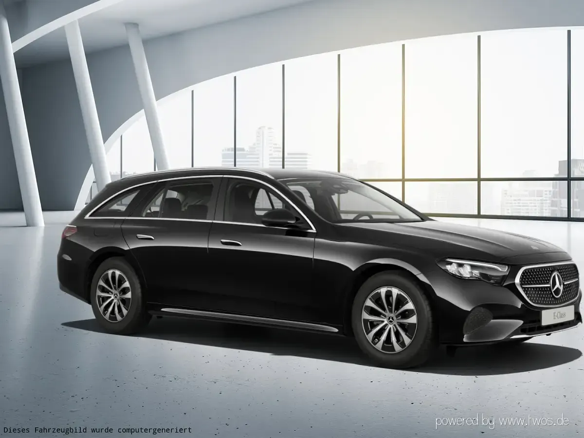 Gebraucht Mercedes E200 163 PS (119 kW) 2026 Unilack schwarz Kombi